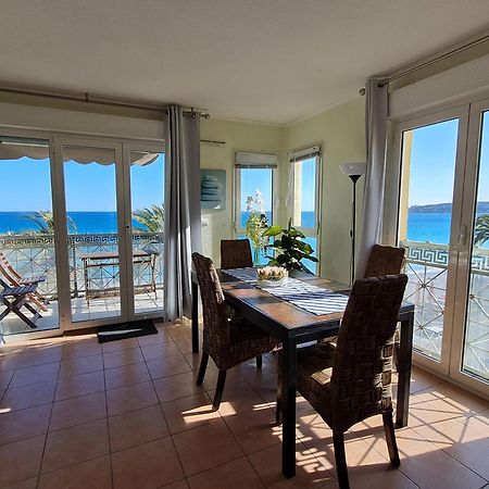 Villa Azzurra Menton Apt Luxe, Front Mer, 4Th Floor Of 5, Wifi, Tvsat, Climate ภายนอก รูปภาพ