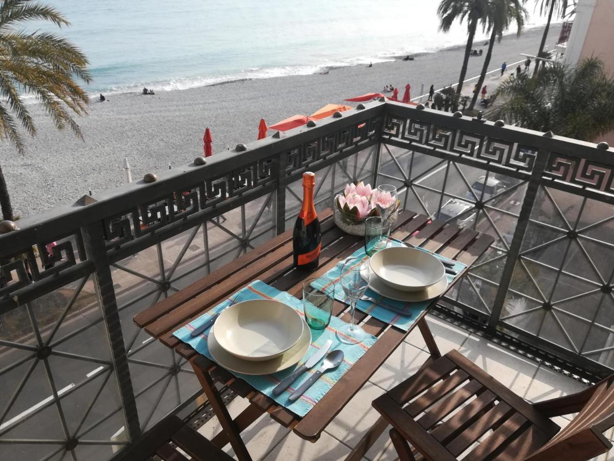 Villa Azzurra Menton Apt Luxe, Front Mer, 4Th Floor Of 5, Wifi, Tvsat, Climate ภายนอก รูปภาพ